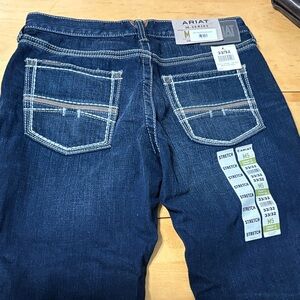 Ariat Men's Dark Blue Straight Jeans